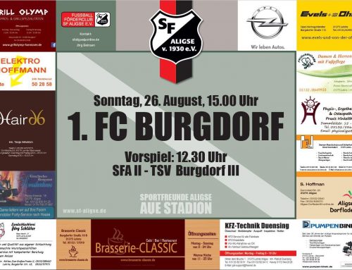 Sonntag ist wieder am Heimspieltag – auf ins Auestadion