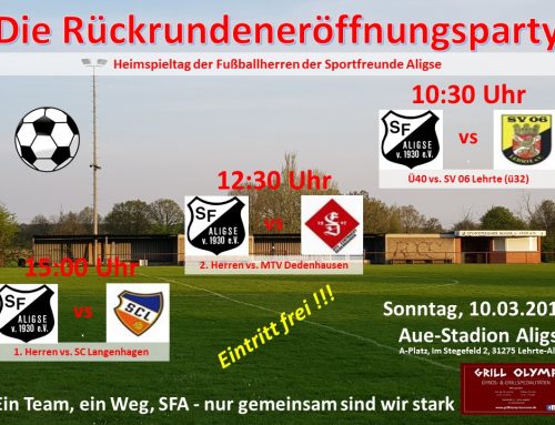 XXL-Heimspieltag der Fußballer
