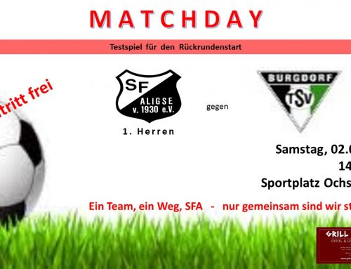 Testspiel der 1. Herren